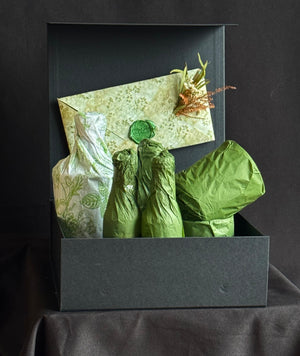 Shiso + Kaffir Gin, “for him”